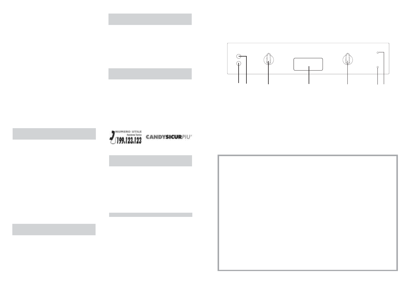 Candy LS CDS 355 X DUEDI User Manual | Page 2 / 33