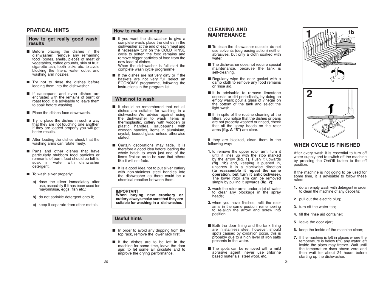 Candy CDF8 615 X - S User Manual | Page 11 / 73
