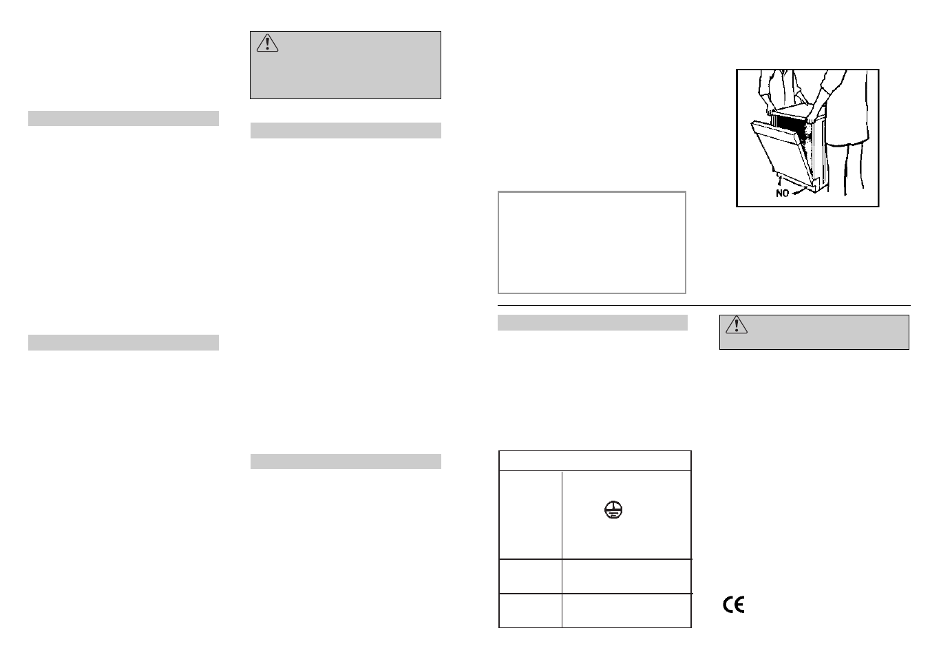 Candy CDF 312 - 80 User Manual | Page 3 / 17