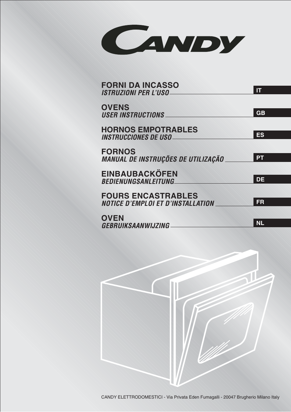 Candy FS 828 ZEN User Manual | 58 pages