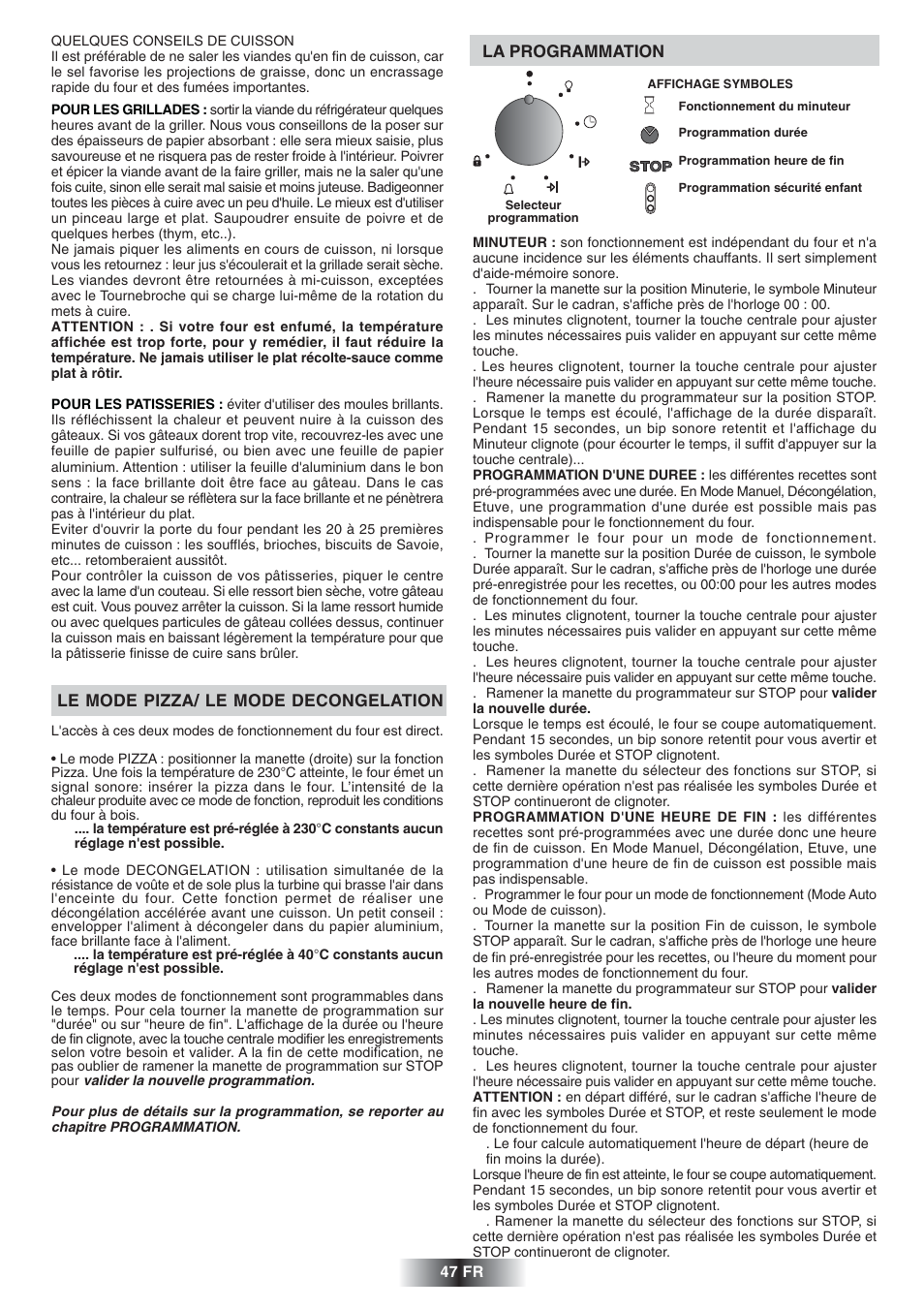 Candy FS 828 ZEN User Manual | Page 48 / 58