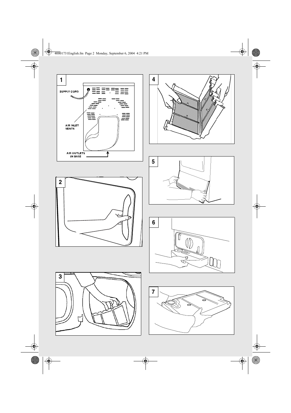 Candy AB CDC 179X- 88 User Manual | Page 2 / 44