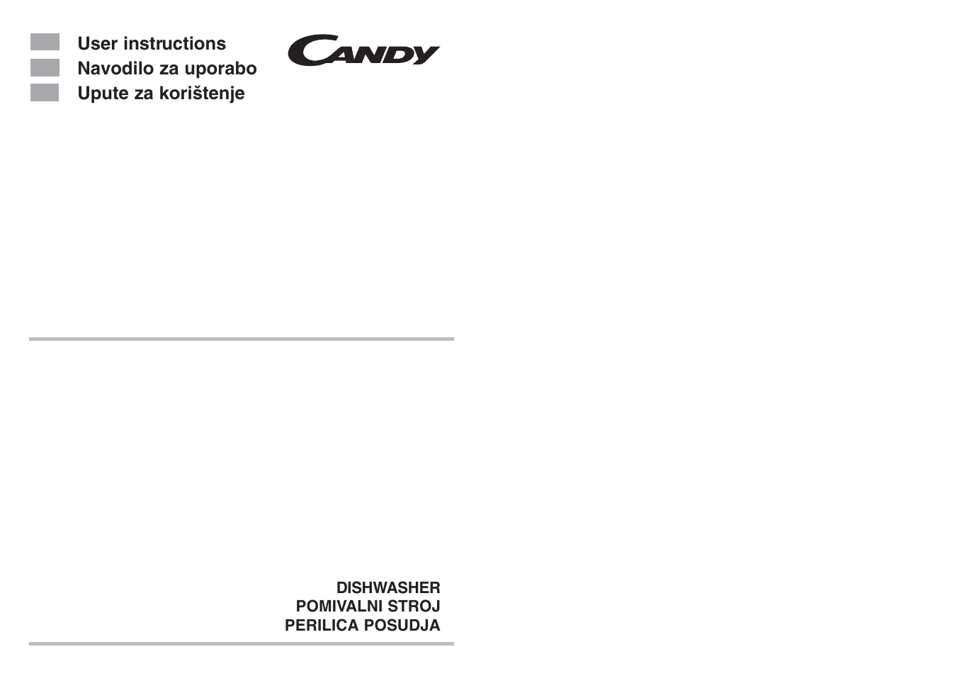 Candy CDF8 635 - S User Manual | 45 pages