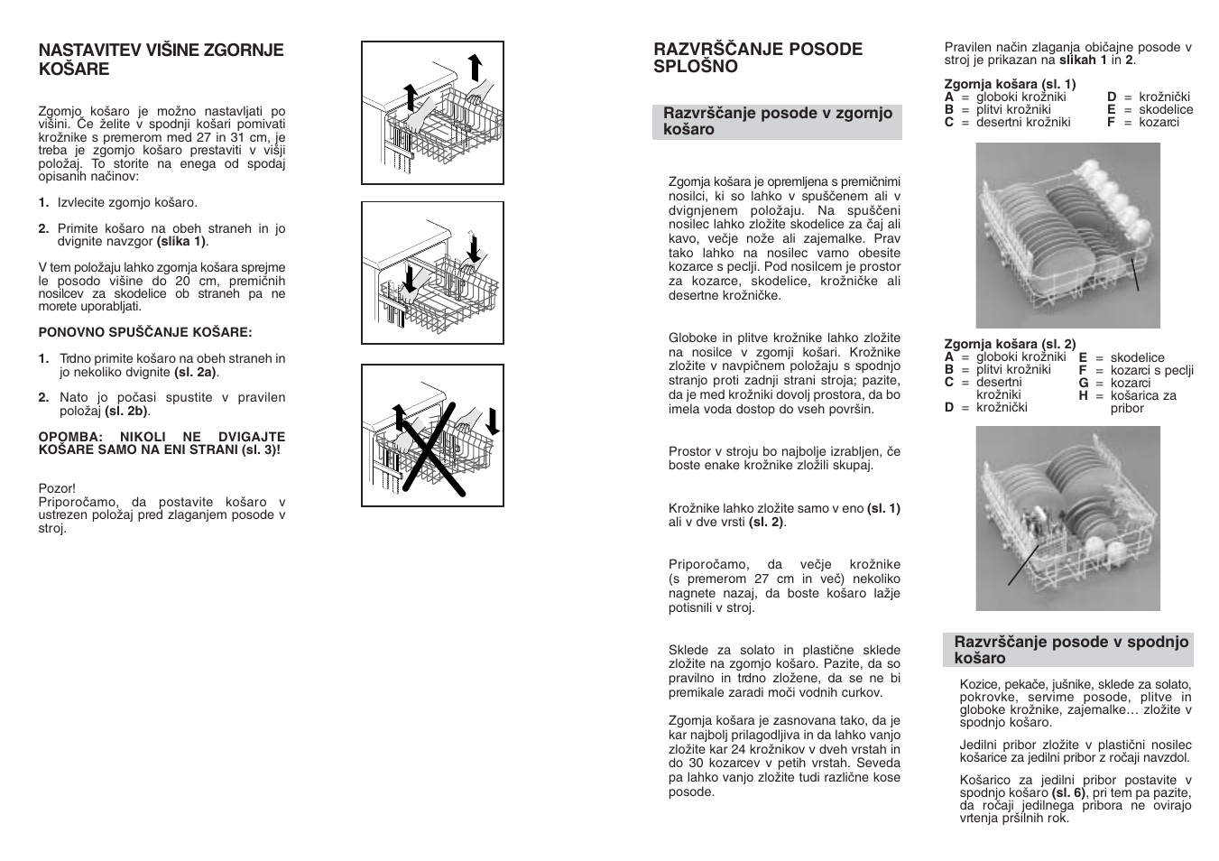Candy CDF8 635 - S User Manual | Page 21 / 45