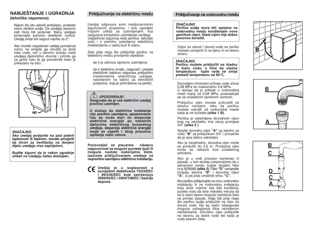Candy CDF8 635 - S User Manual | Page 32 / 45