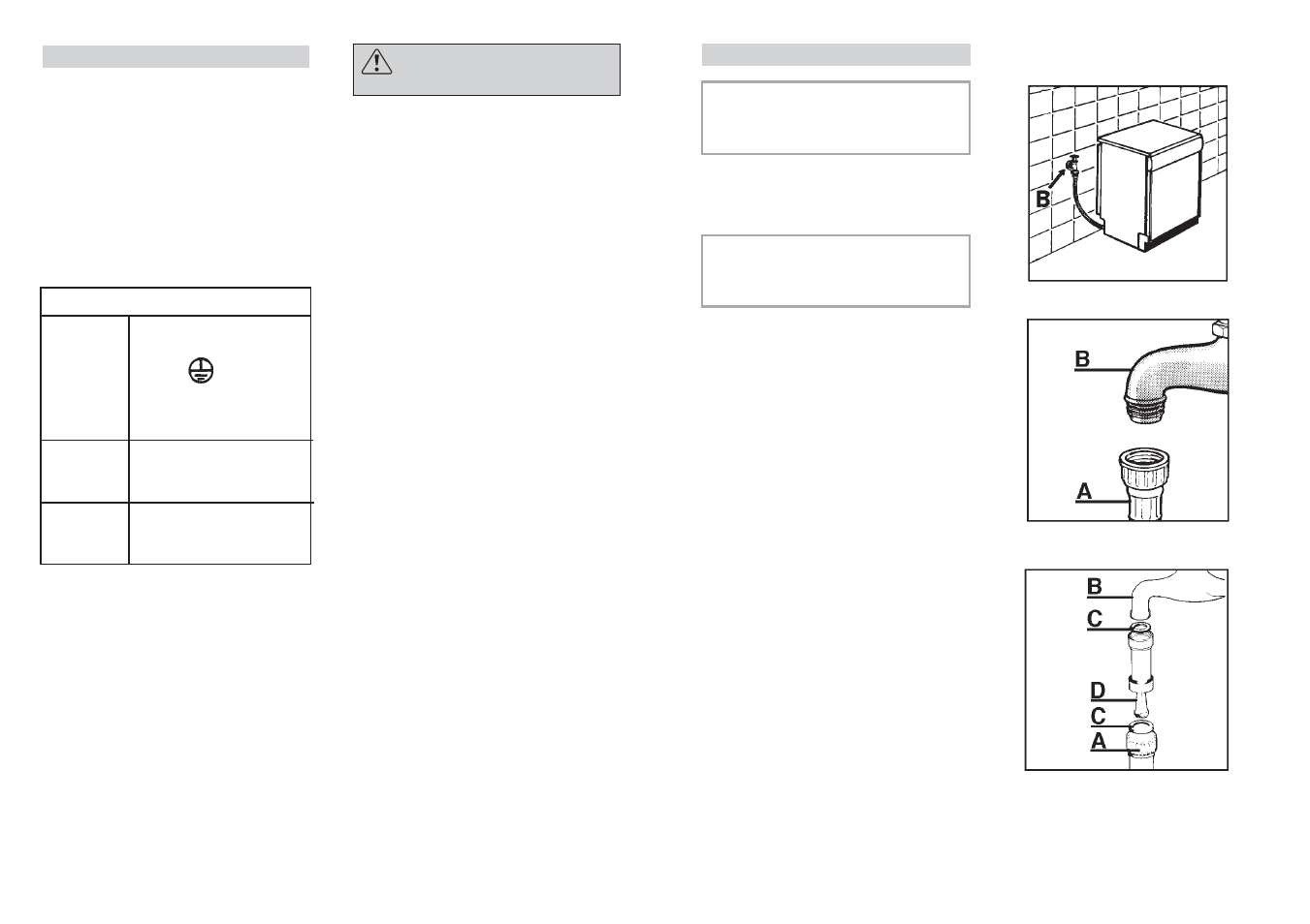 Candy CDF8 635 - S User Manual | Page 4 / 45