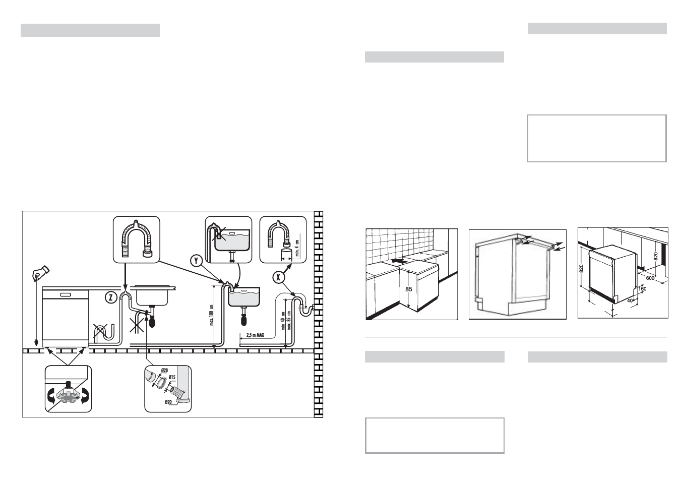 Candy CDF8 635 - S User Manual | Page 5 / 45