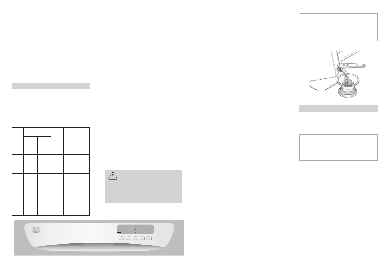 Candy CDF8 635 - S User Manual | Page 6 / 45