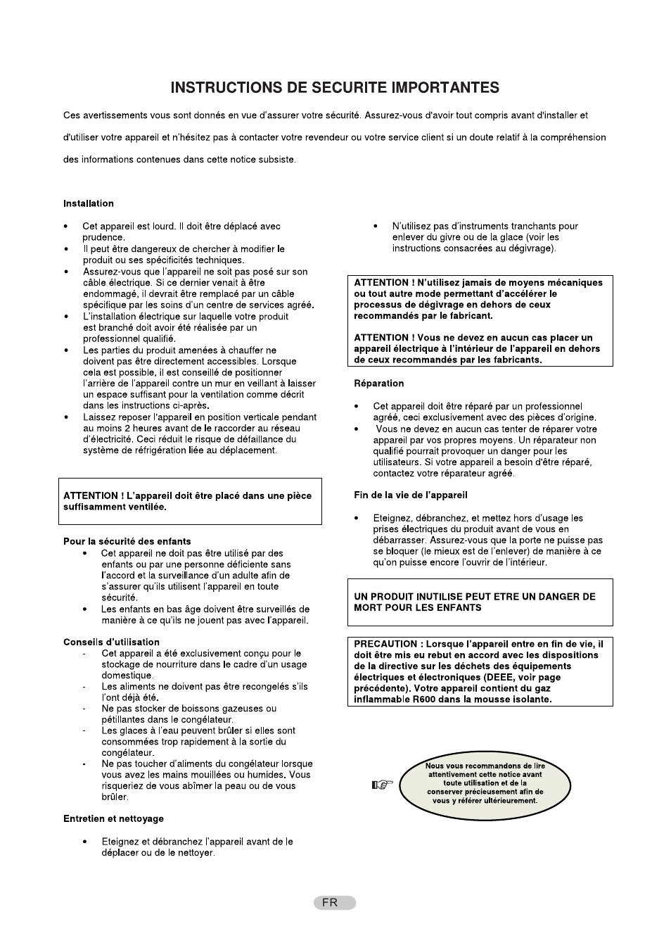 Candy CFU 1950 E User Manual | Page 39 / 91