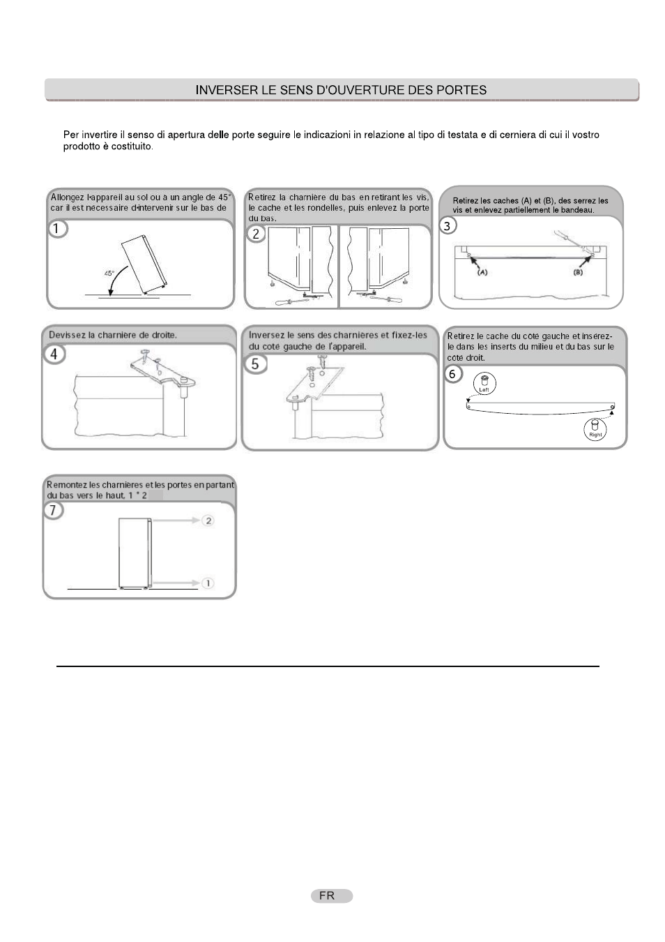 Candy CFU 1950 E User Manual | Page 44 / 91