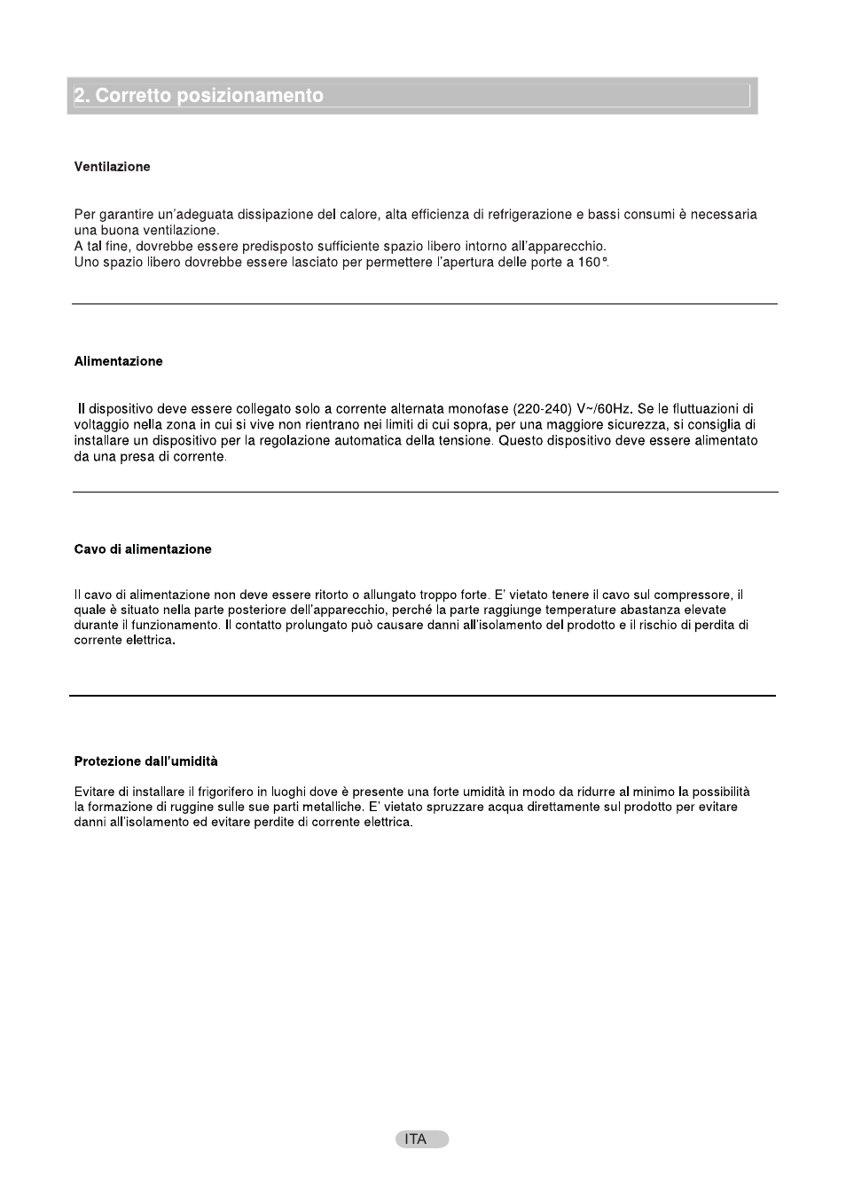 Candy CFU 1950 E User Manual | Page 47 / 91