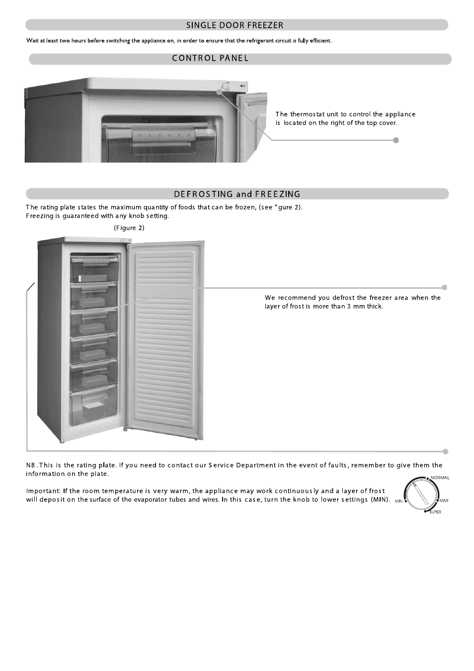 Candy CFU 1950 E User Manual | Page 7 / 91