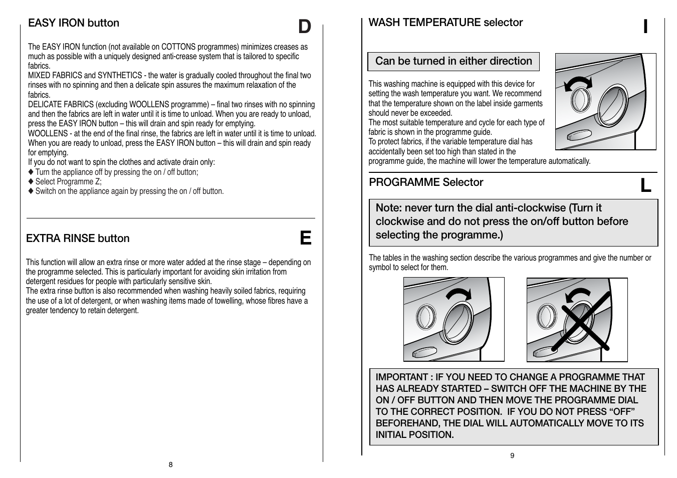 Candy CN 100 User Manual | Page 5 / 17