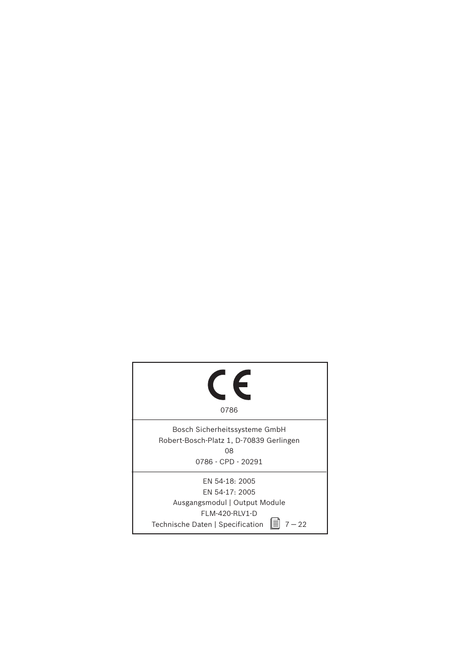 Bosch FLM-420-RLV1 Relay Interface Modules Low Voltage User Manual | Page 2 / 24
