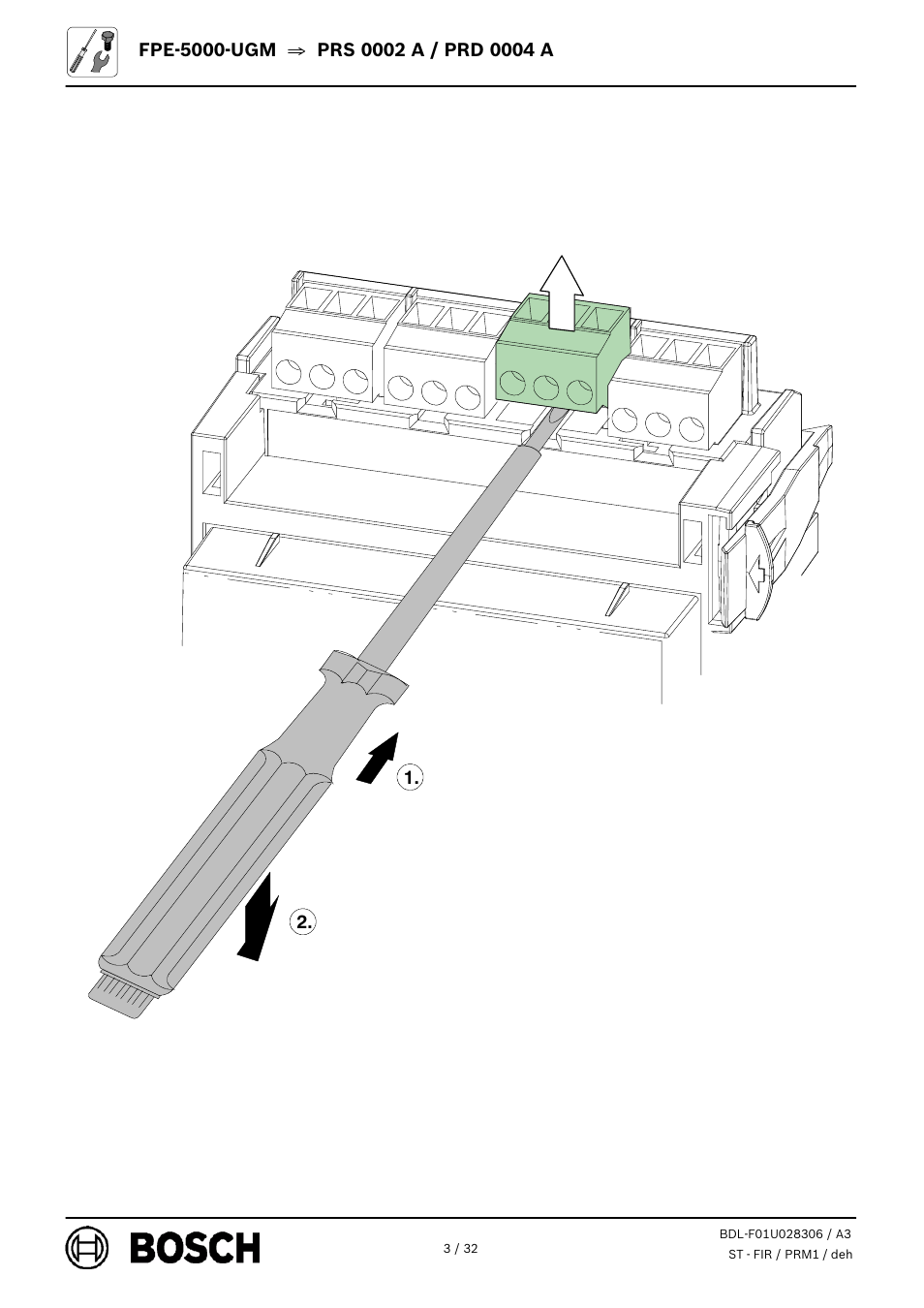 Bosch FPE-5000-UGM Interface Module User Manual | Page 3 / 32
