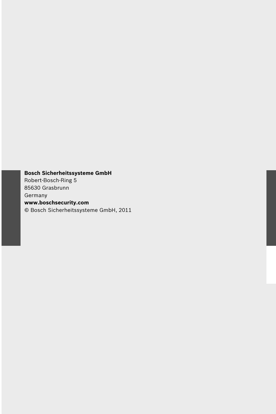 Bosch NZM 0002 A Notification Appliance Zone Module User Manual | Page 24 / 24