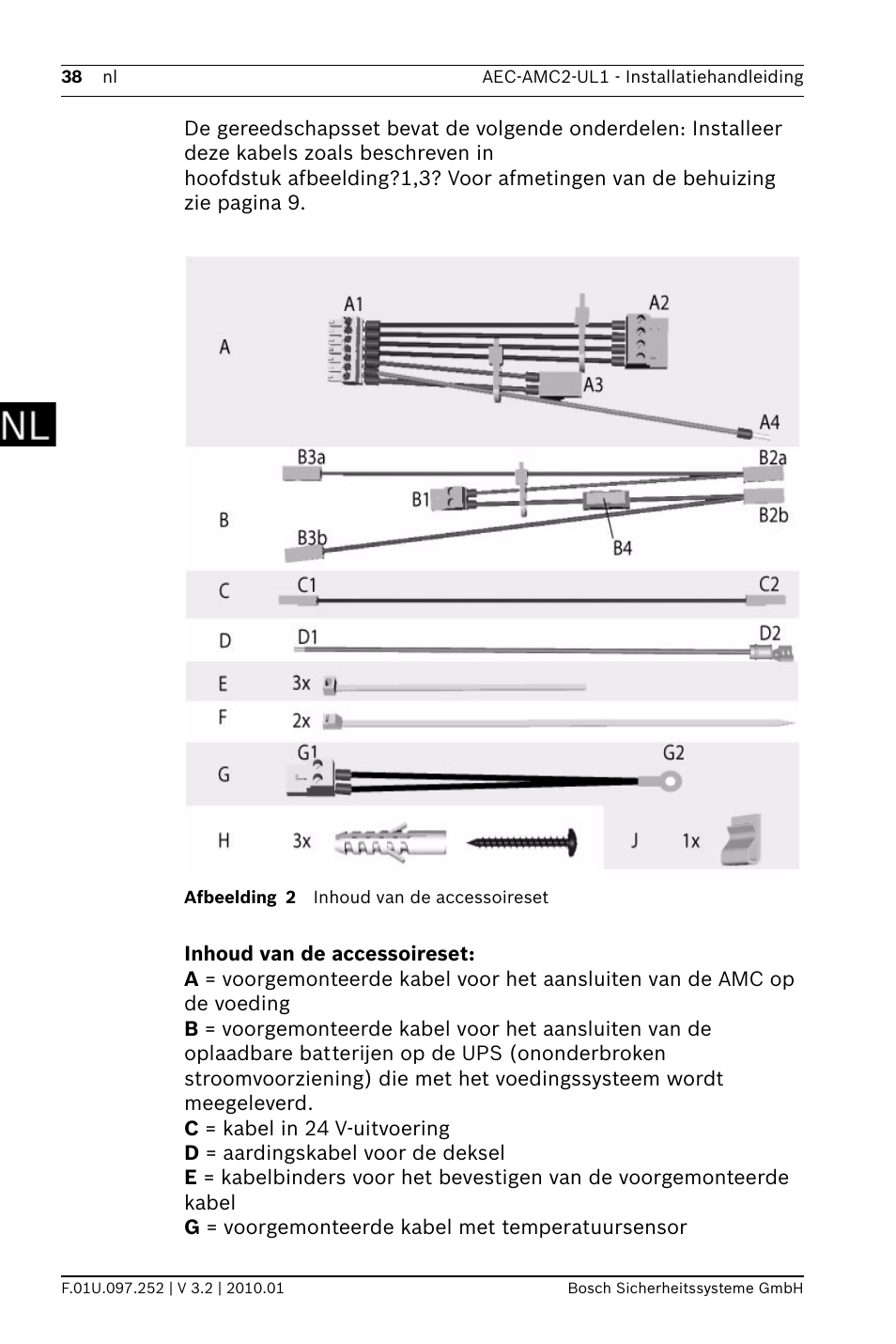 Bosch AMC2 ENC-UL1 - Enclosure - Small User Manual | Page 38 / 88