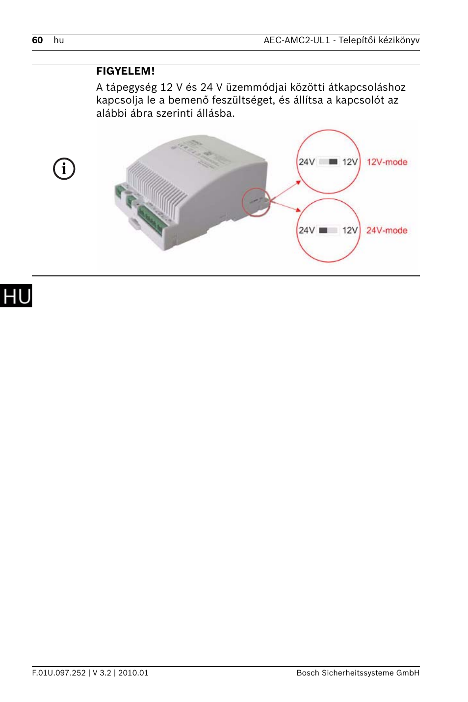 Bosch AMC2 ENC-UL1 - Enclosure - Small User Manual | Page 60 / 88