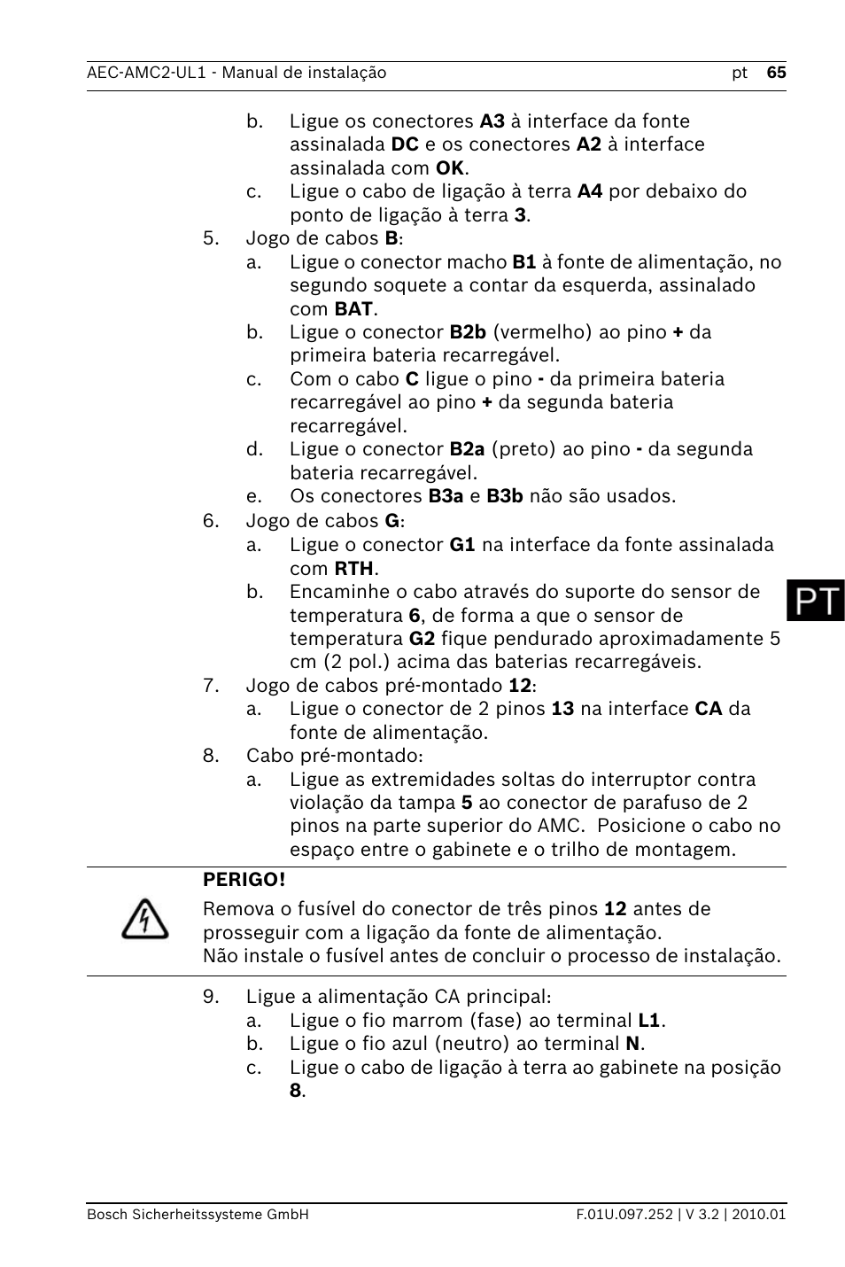 Bosch AMC2 ENC-UL1 - Enclosure - Small User Manual | Page 65 / 88