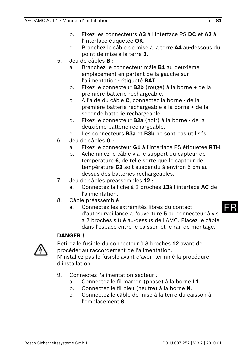 Bosch AMC2 ENC-UL1 - Enclosure - Small User Manual | Page 81 / 88