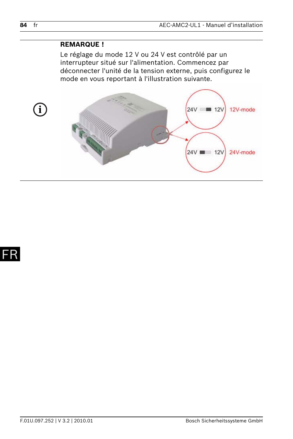 Bosch AMC2 ENC-UL1 - Enclosure - Small User Manual | Page 84 / 88