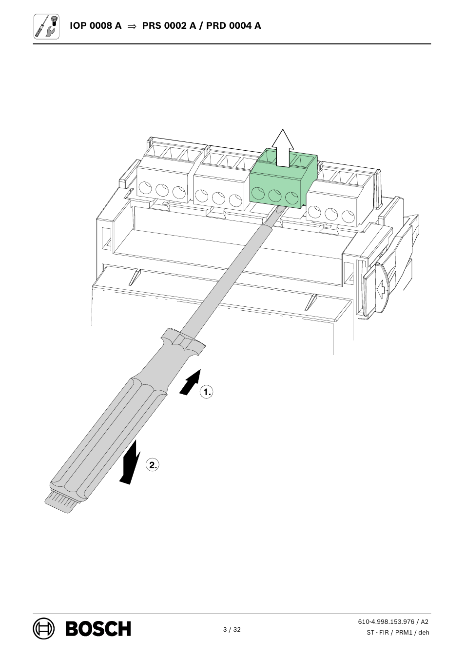 Bosch IOP 0008 A Input User Manual | Page 3 / 32