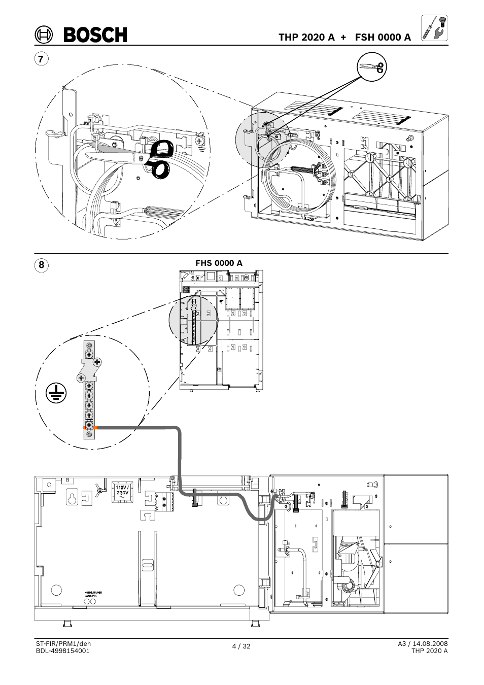 Bosch THP 2020 A Thermal Printer User Manual | Page 4 / 32