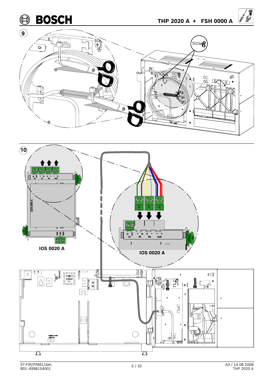 Bosch THP 2020 A Thermal Printer User Manual | Page 5 / 32