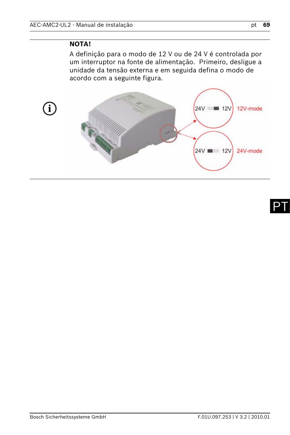 Bosch AMC2 ENC-UL2 - Enclosure - Large User Manual | Page 69 / 92