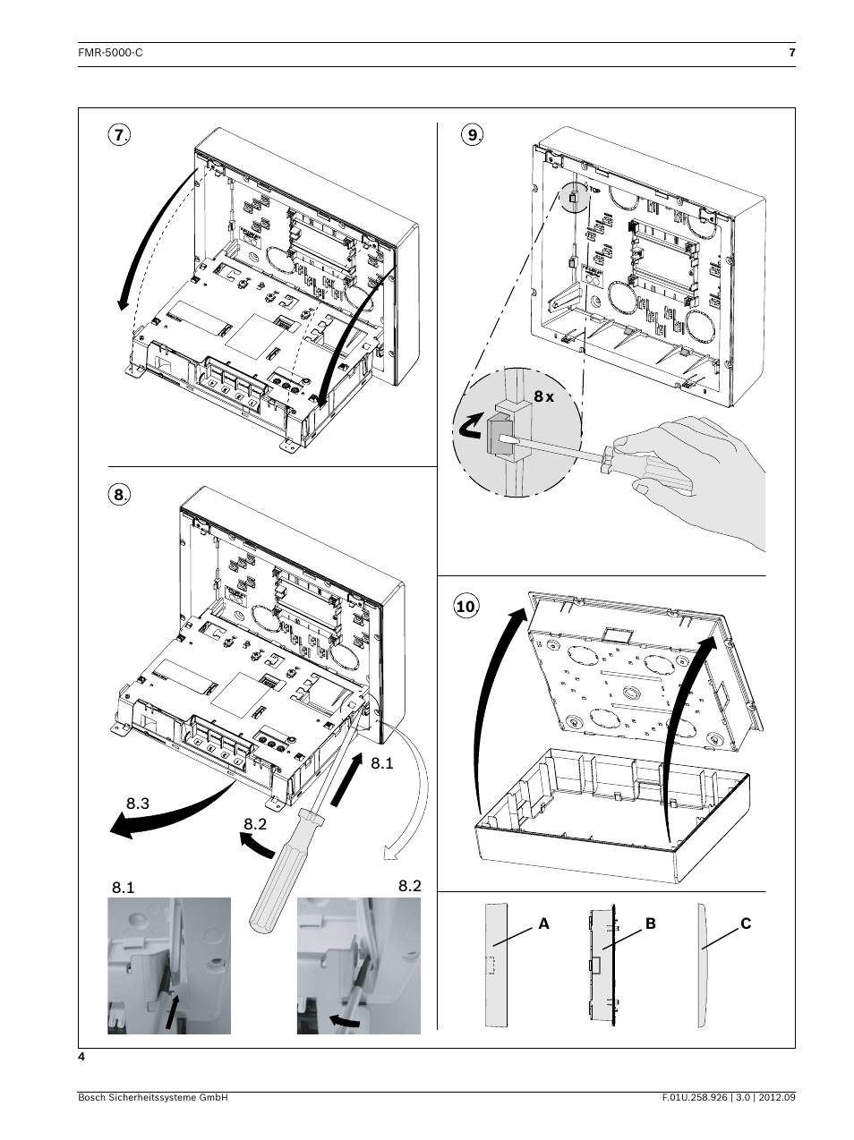 Bosch Remote Keypad User Manual | Page 7 / 48