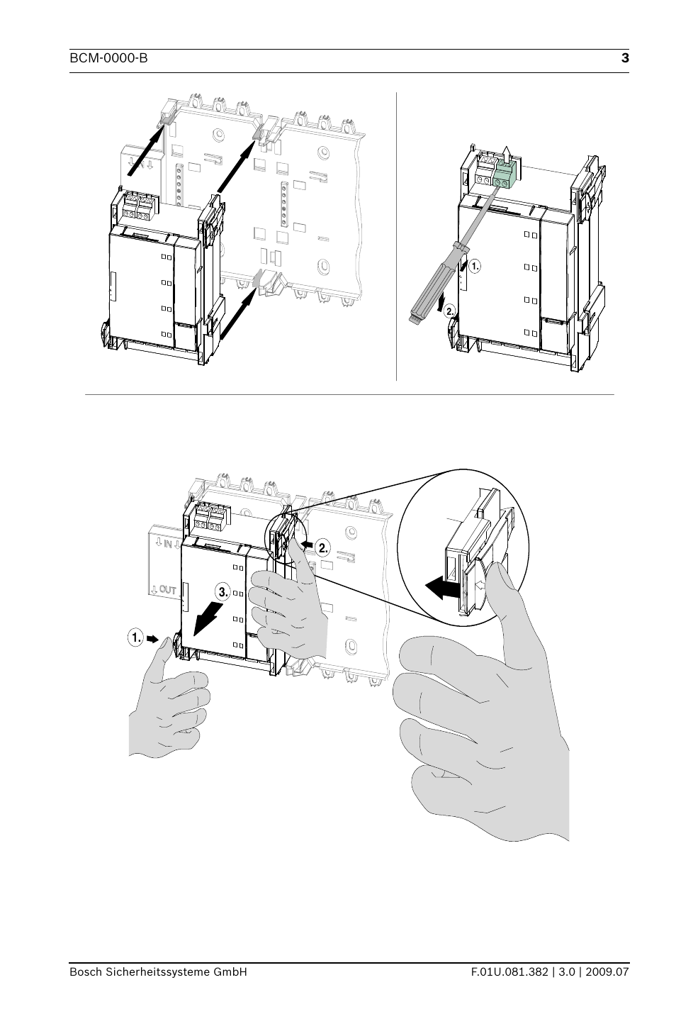 Bosch FPP-5000 External Power Supply Unit Kit 24 V User Manual | Page 3 / 60