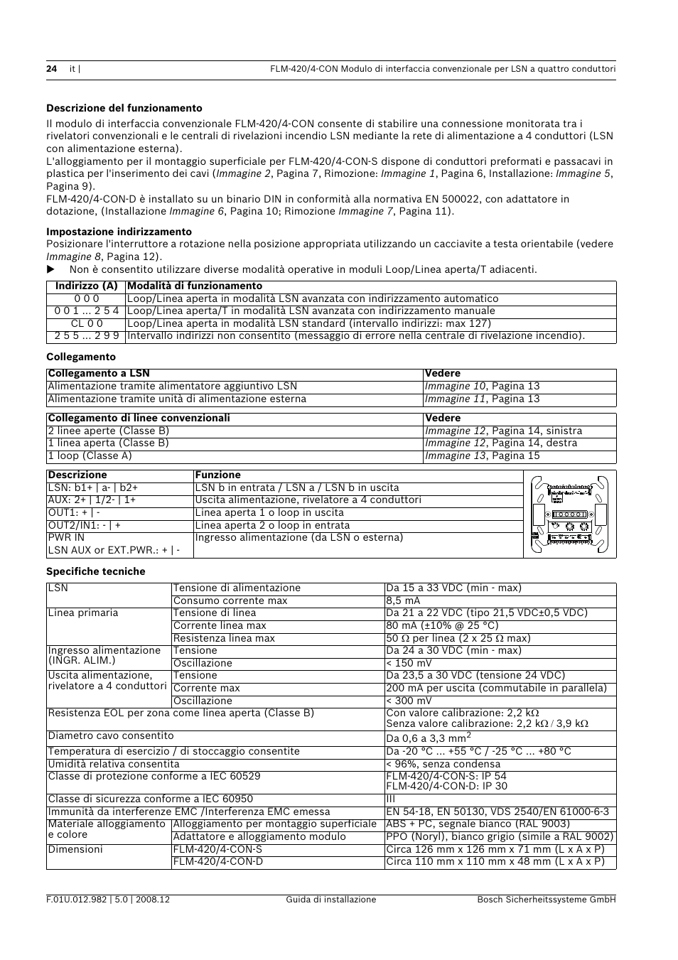 Bosch FLM-420 User Manual | Page 25 / 32