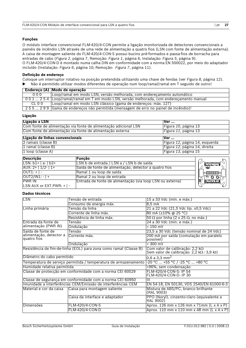 Bosch FLM-420 User Manual | Page 27 / 32