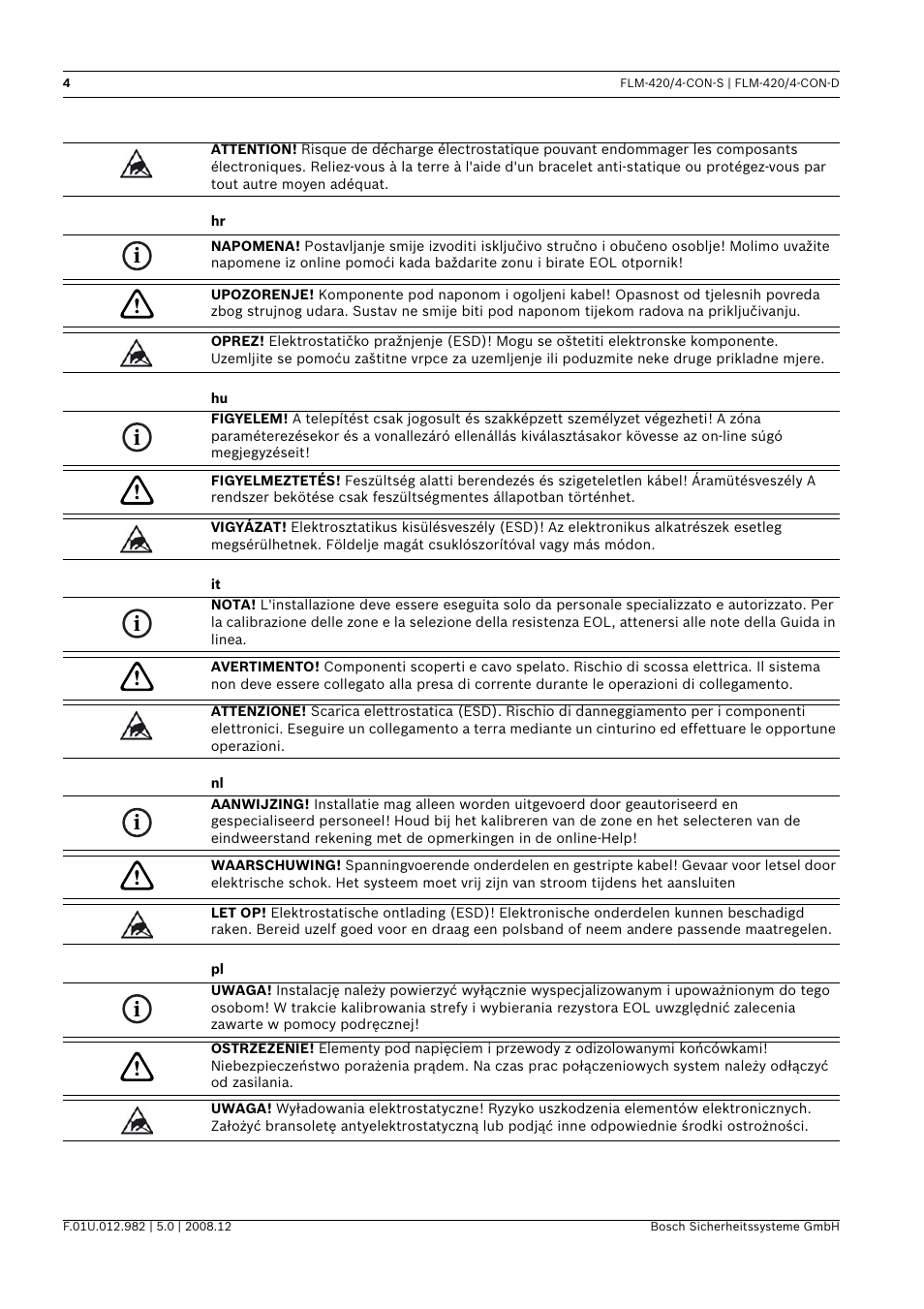 Bosch FLM-420 User Manual | Page 4 / 32