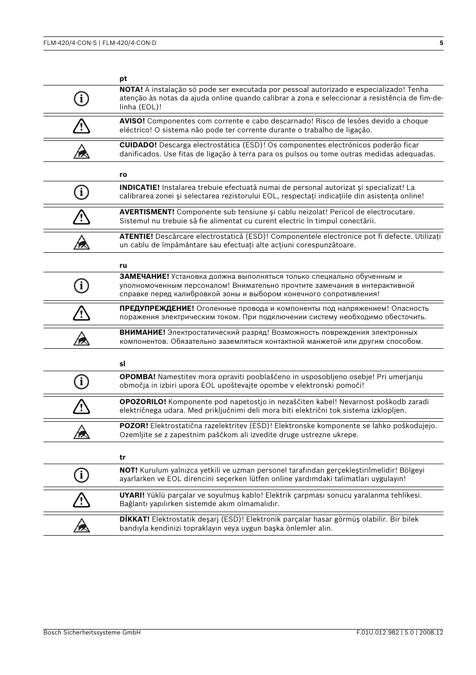 Bosch FLM-420 User Manual | Page 5 / 32