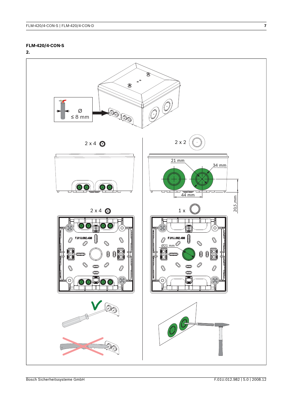 Bosch FLM-420 User Manual | Page 7 / 32