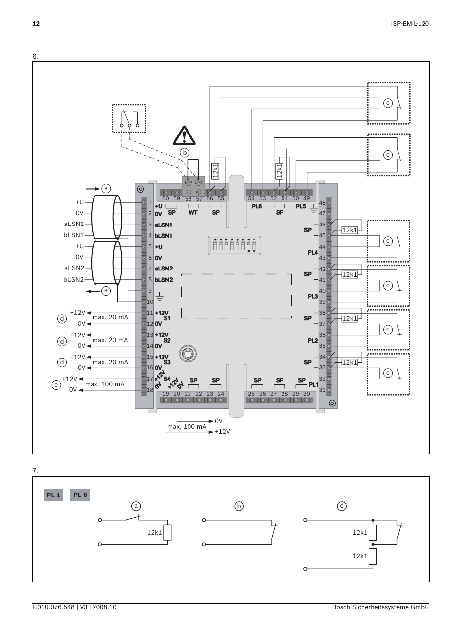 Bosch ISP-EMIL-120  User Manual | Page 12 / 56