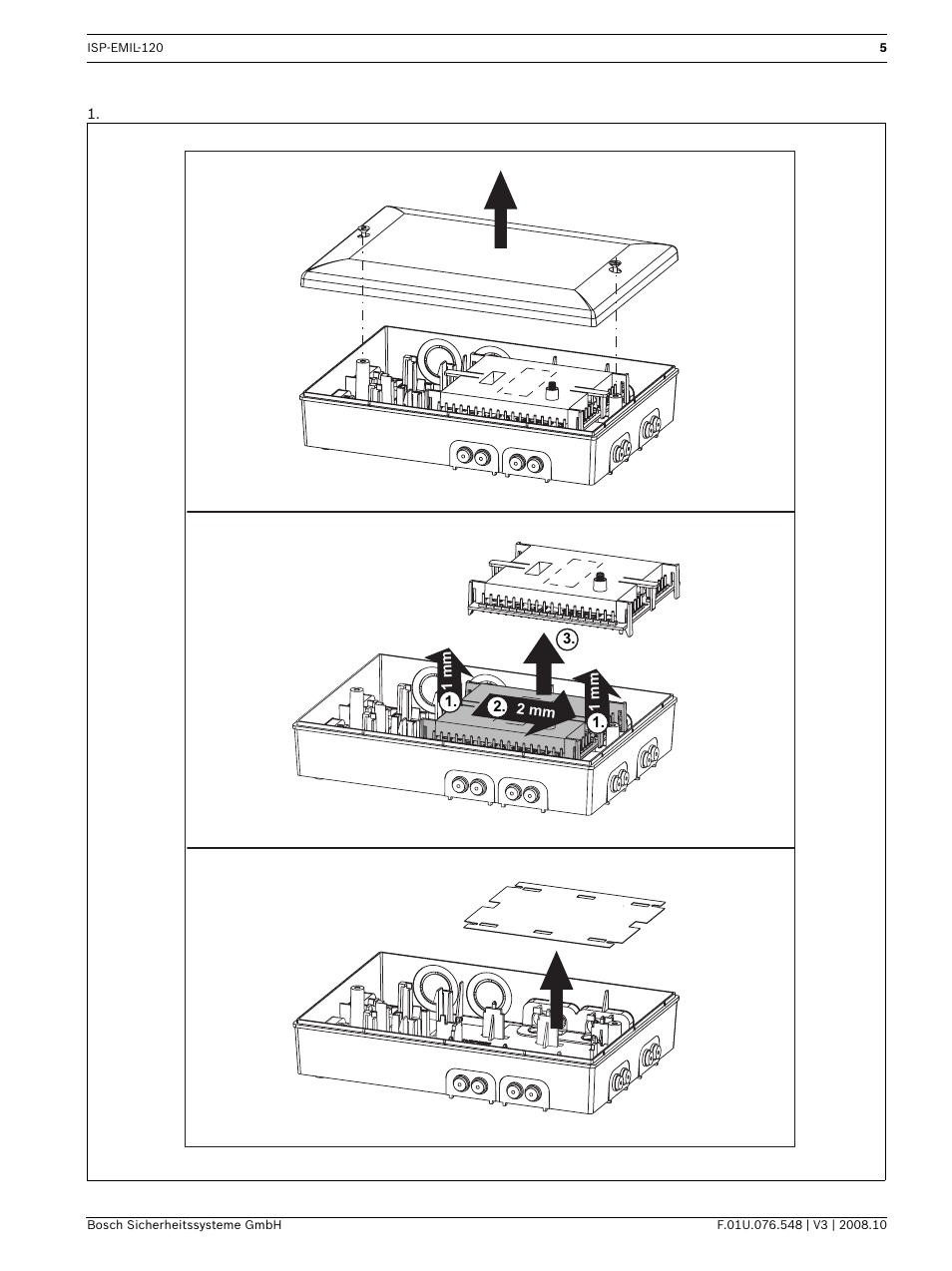 Bosch ISP-EMIL-120  User Manual | Page 5 / 56