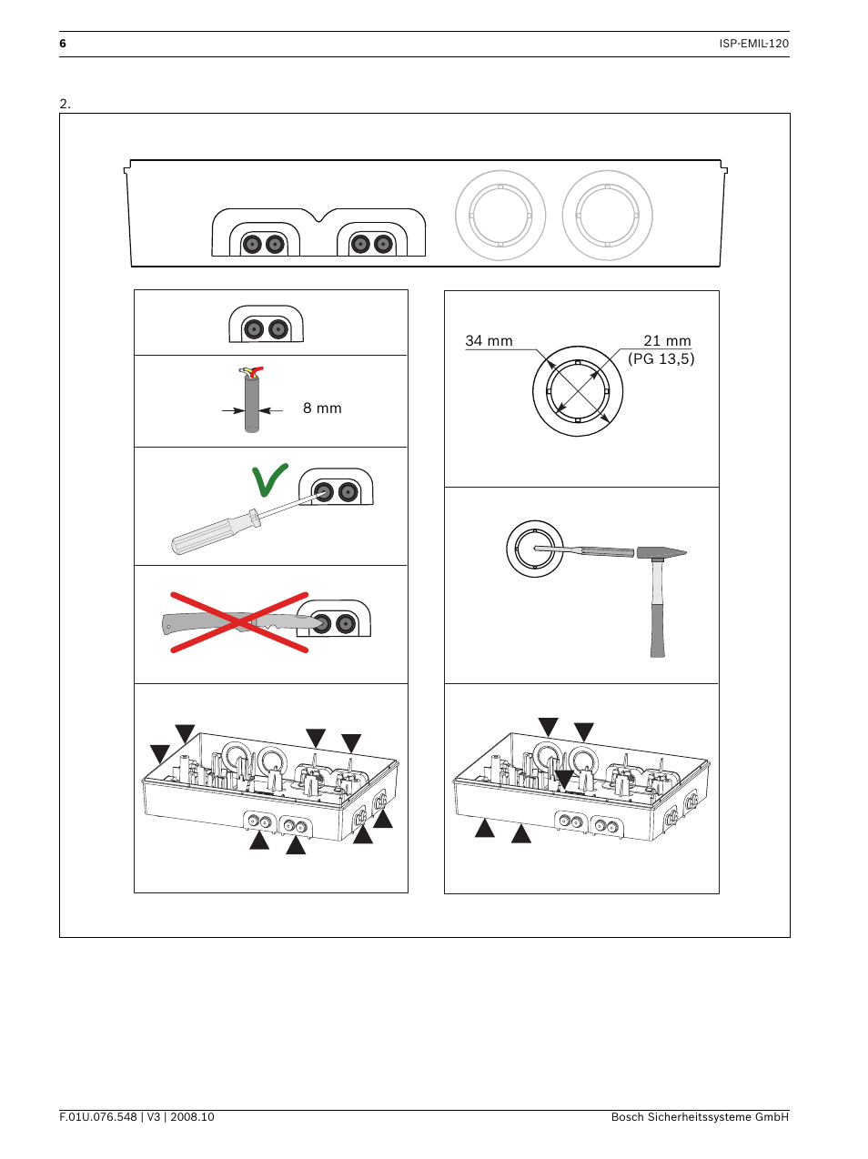 Bosch ISP-EMIL-120  User Manual | Page 6 / 56