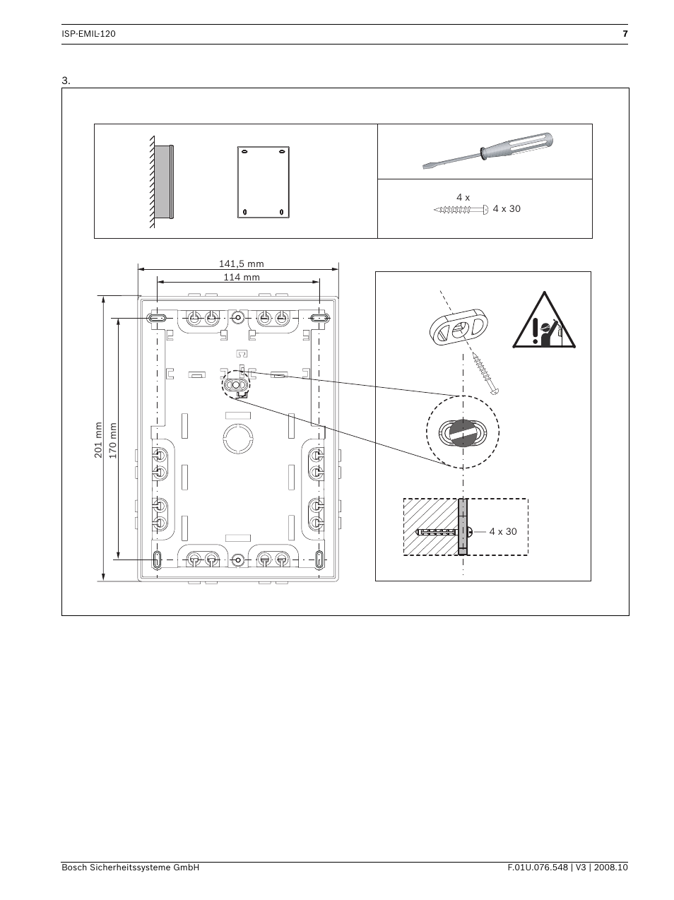 Bosch ISP-EMIL-120  User Manual | Page 7 / 56