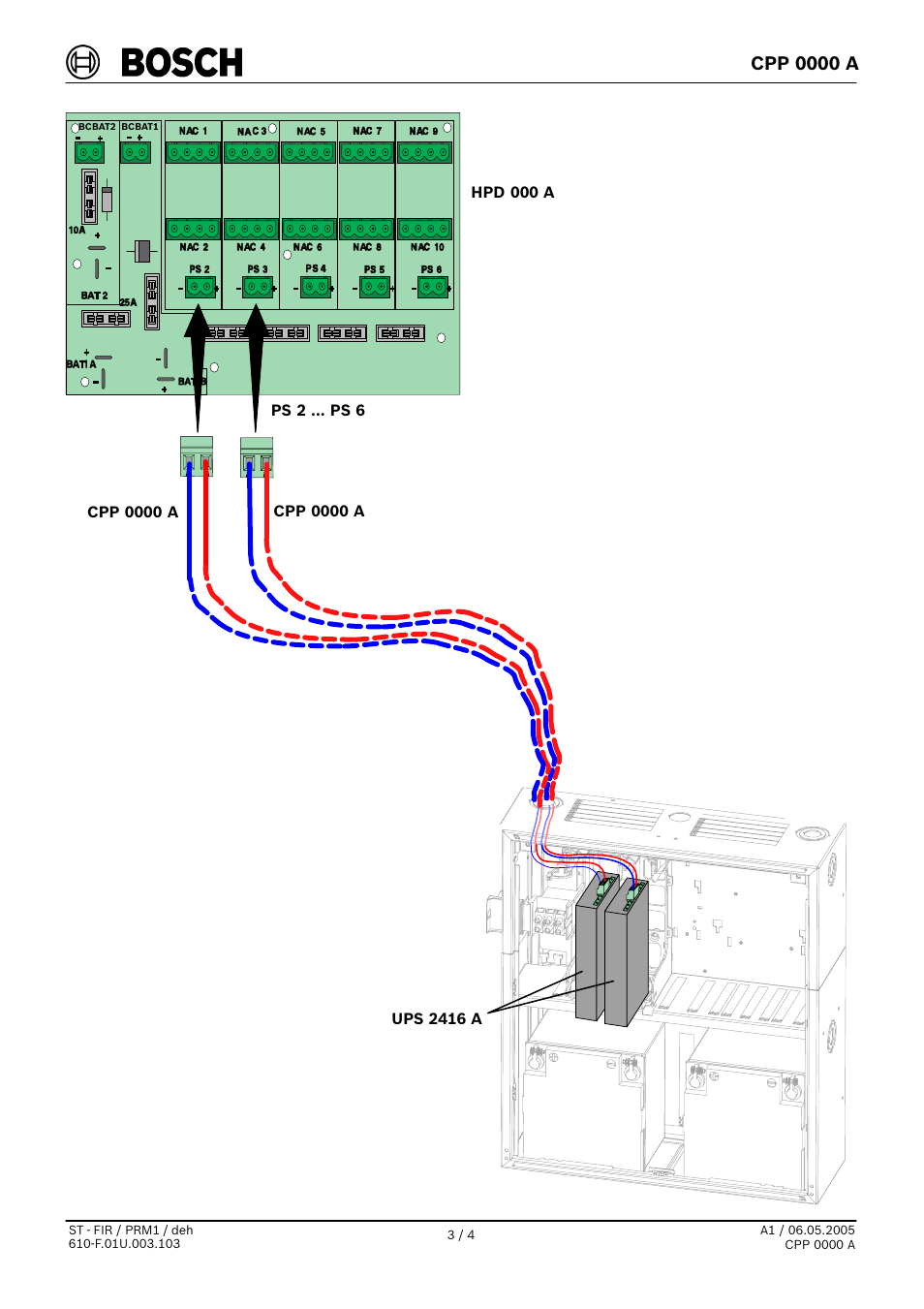 Cpp 0000 a | Bosch CPP 0000 A Cable HPD User Manual | Page 3 / 4