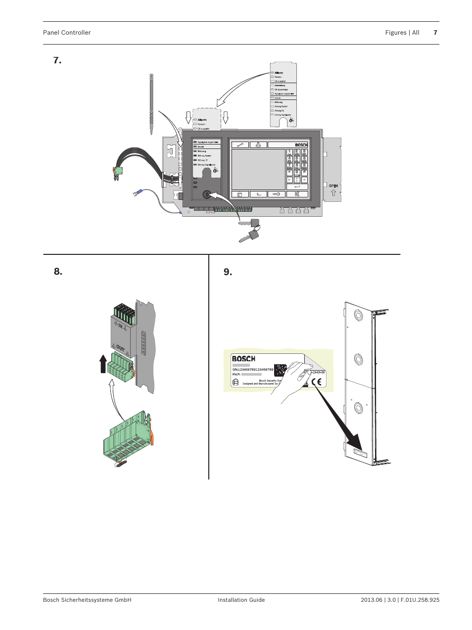 Bosch Panel Controller User Manual | Page 7 / 60