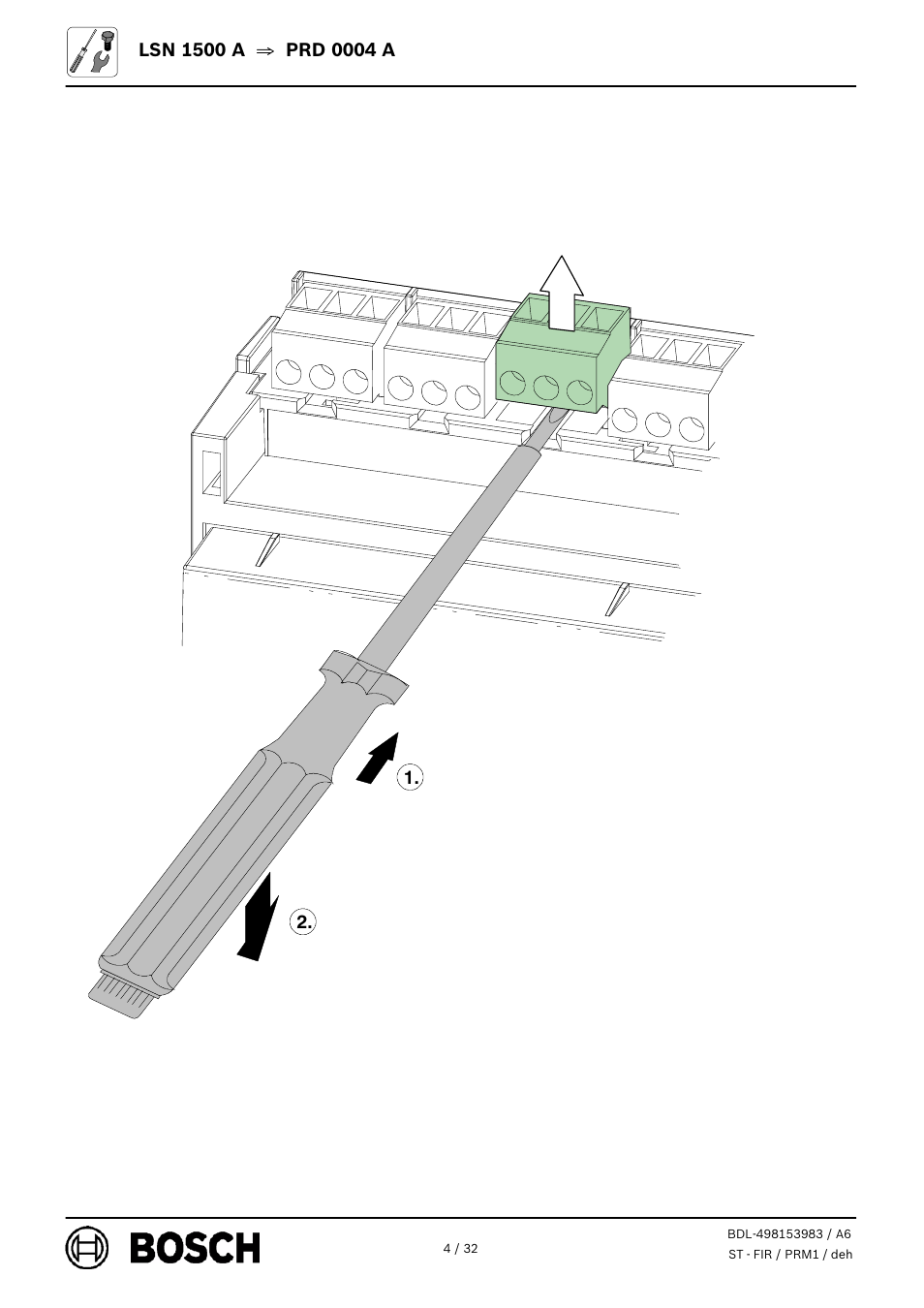 Bosch LSN 1500 A LSN improved Module 1500 mA User Manual | Page 4 / 32