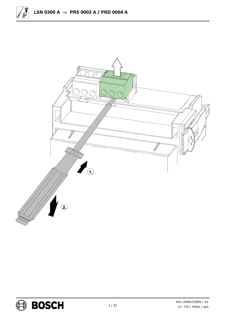 Bosch LSN 0300 A LSN improved Module 300 mA User Manual | Page 3 / 32