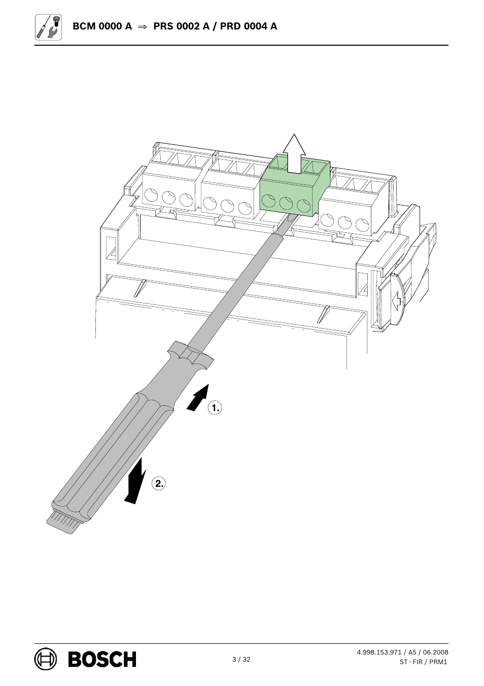 Bosch BCM 0000 A Battery Controller Module User Manual | Page 3 / 32