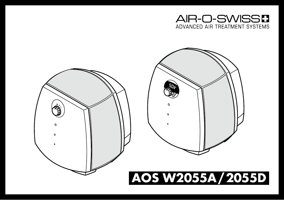 Boneco Air-O-Swiss AOS W2055A User Manual | 128 pages