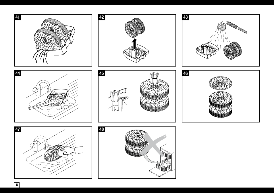 Boneco Air-O-Swiss AOS W2055A User Manual | Page 8 / 128