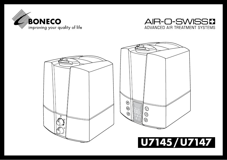 Boneco Air-O-Swiss Boneco U7145 User Manual | 164 pages