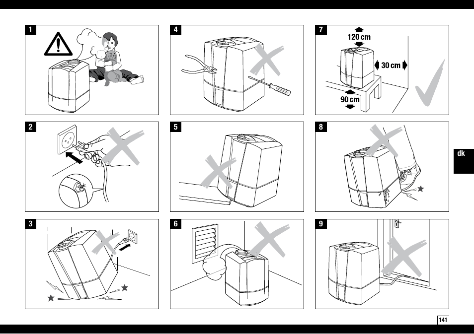 Boneco Air-O-Swiss Boneco U7145 User Manual | Page 141 / 164