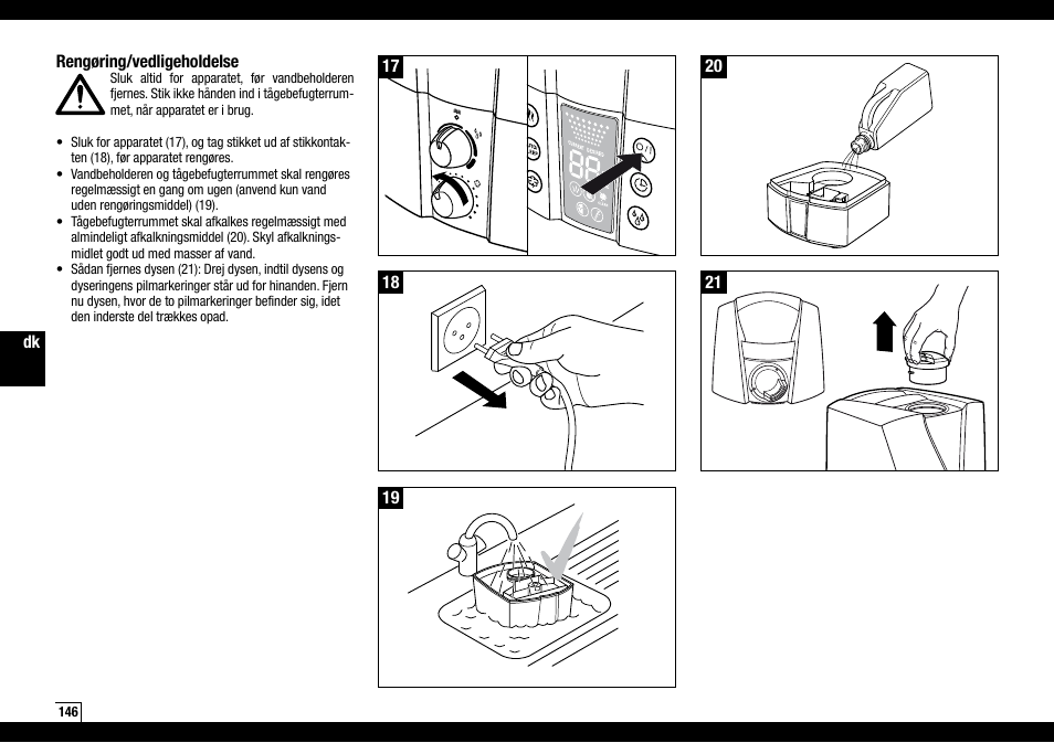 Boneco Air-O-Swiss Boneco U7145 User Manual | Page 146 / 164
